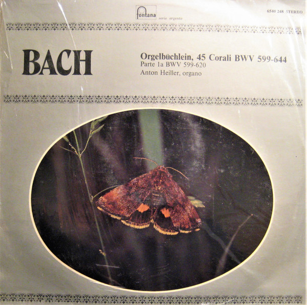 Johann Sebastian Bach , Anton Heiller - Orgelbüchlein, 45 Corali  BWV 599-644 Parte Ia  BWV 599-620 | Fontana (6540 248)