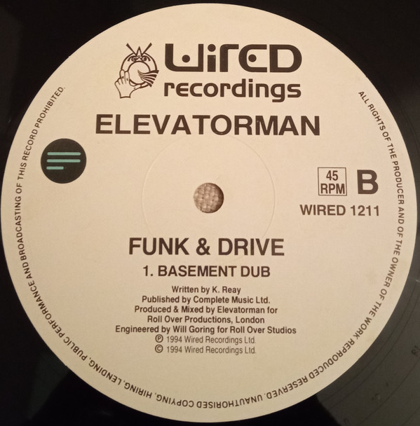 Elevatorman - Funk & Drive | Wired Recordings (WIRED 1211) - 4