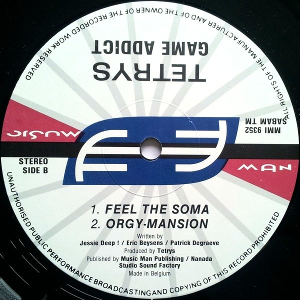 Tetrys - Game Addict | Music Man Records (MMI 9352) - 2