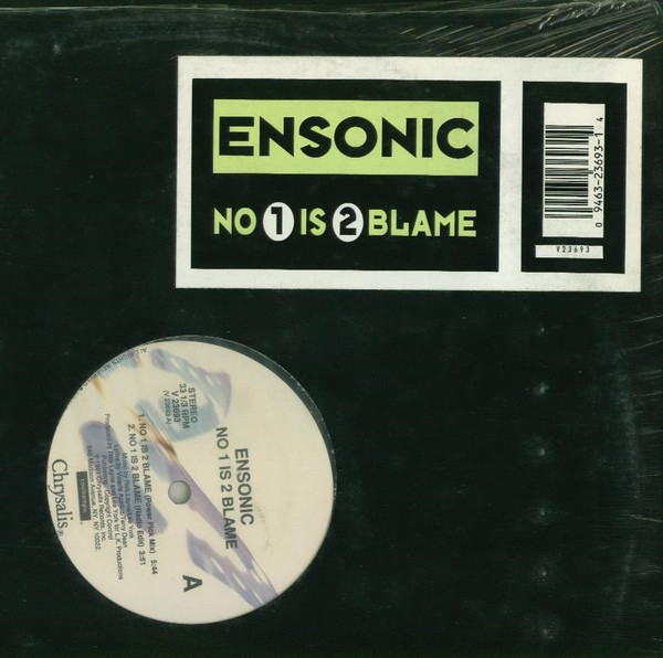 EN-Sonic - No 1 Is 2 Blame | Chrysalis (V 23693) - main