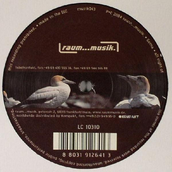 Dominik Eulberg - Basstölpel | Raum...musik (musik043) - 2