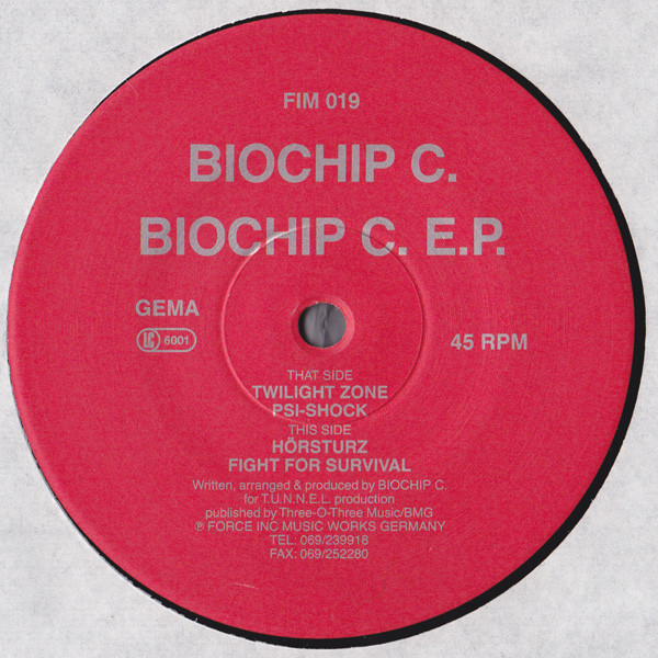 Biochip C. - Biochip C. E.P. | Force Inc. Music Works (FIM 019)