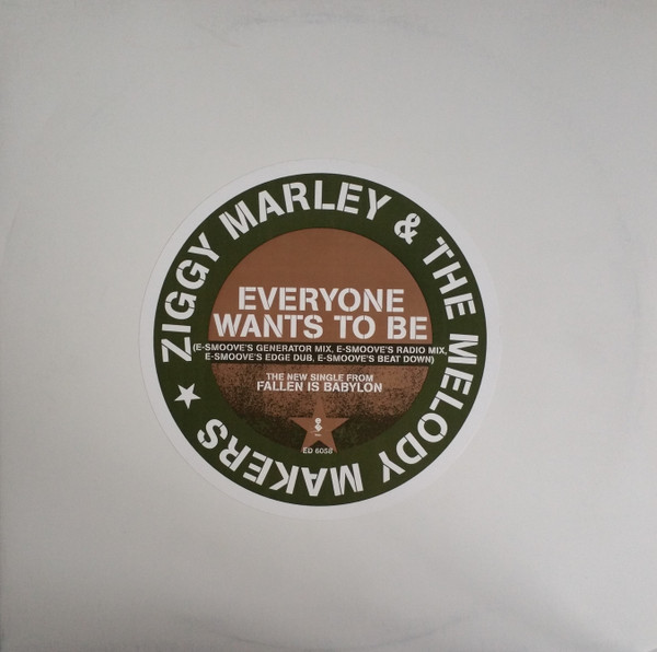 Ziggy Marley And The Melody Makers - Everyone Wants To Be | Elektra (ED 6058)