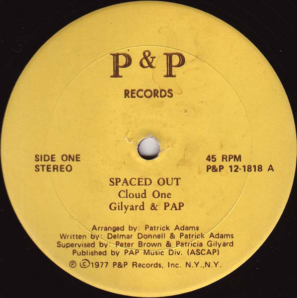 Cloud One - Spaced Out | P&P Records (P&P 12-1818) - main