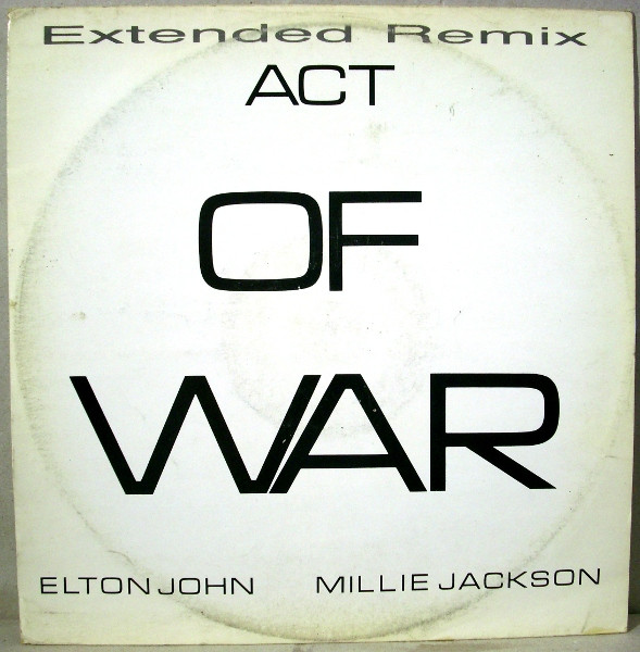 Elton John / Millie Jackson - Act Of War (Extended Remix) | The Rocket Record Company (EJS 812)