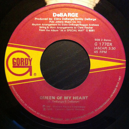 DeBarge - Rhythm Of The Night | Gordy (G 1770X) - 4