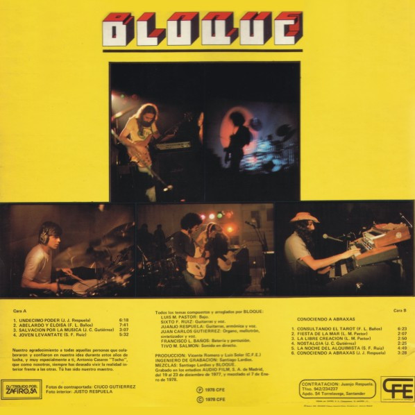 Bloque - Bloque | Chapa Discos (HS-35002) - 4