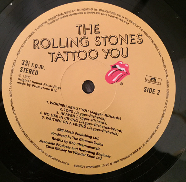 The Rolling Stones - Tattoo You | Rolling Stones Records (none) - 3