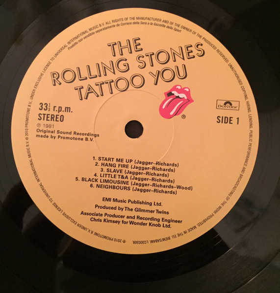 The Rolling Stones - Tattoo You | Rolling Stones Records (none) - 4