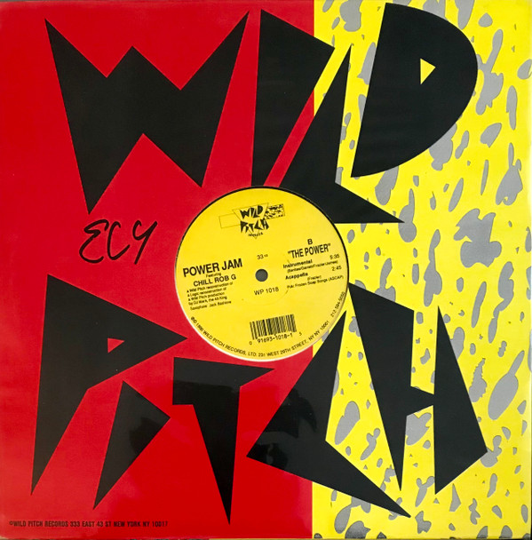 Power Jam Featuring Chill Rob G - The Power | Wild Pitch Records (WP 1018)