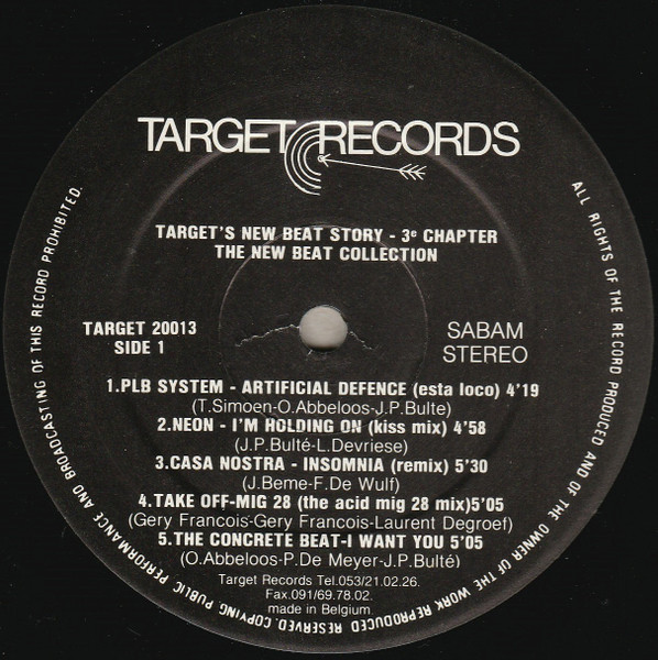 Various - Target's New Beat Story - Third Chapter | Target Records (TR.20013) - 3