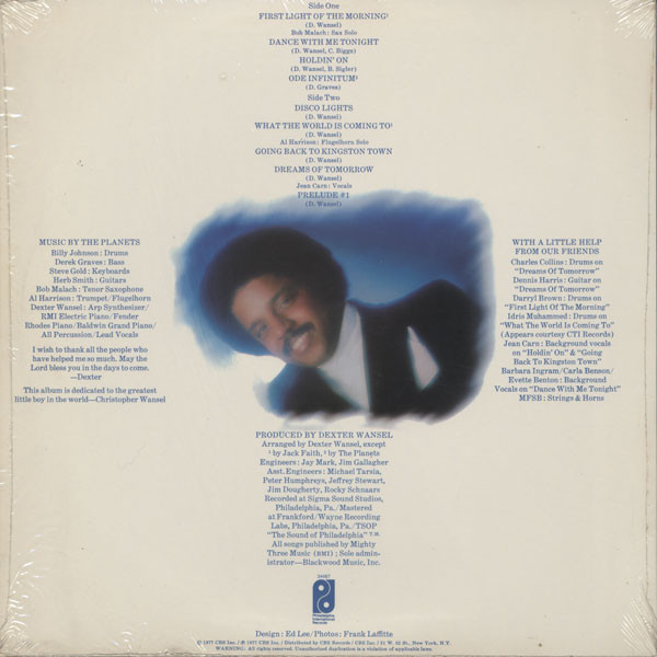 Dexter Wansel - What The World Is Coming To | Philadelphia International Records (PZ 34487) - 2