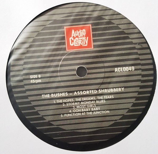 The Bushes - Assorted Shrubbery | Audio Clarity (ACL0049) - 3