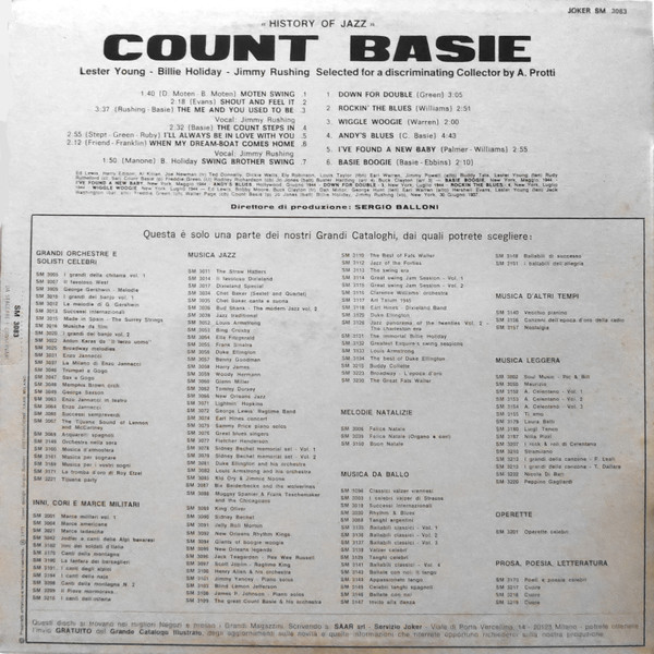 Count Basie - At Savoy Ballroom 1937-1944 | Joker (SM 3083) - 2