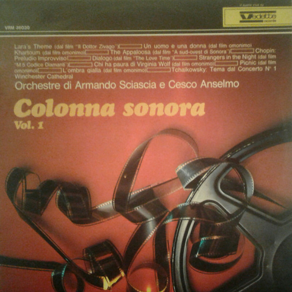 Armando Sciascia Orchestra E Cesco Anselmo Orchestra - Colonna Sonora Vol. 1 | Vedette Records (VRM 36030)