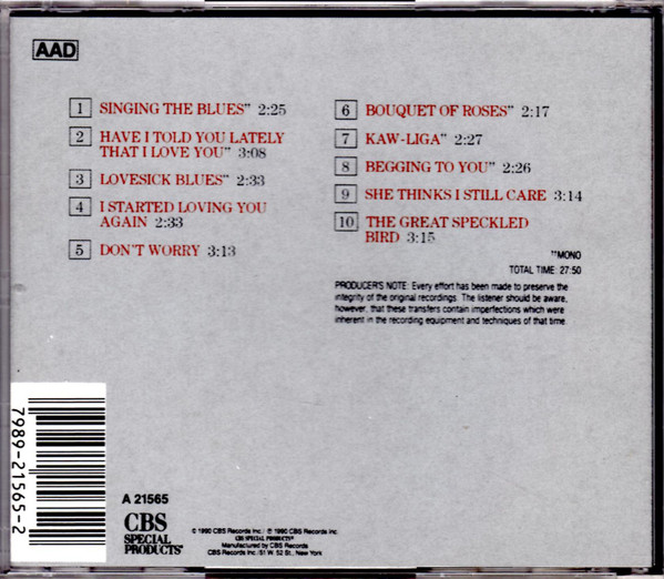 Marty Robbins - Singin' The Hits | CBS Special Products (A 21565) - 2