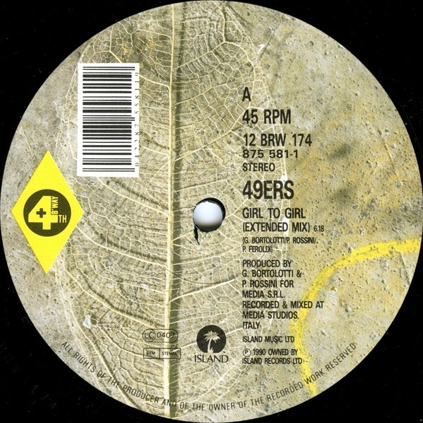 49ers - Girl To Girl | 4th & Broadway (12 BRW 174) - 3 49ers - Girl To Girl | 4th & Broadway (12 BRW 174) - 3