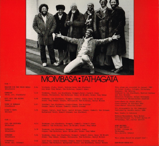 Mombasa - Tathagata | Wind Records (WIND 002) - 2