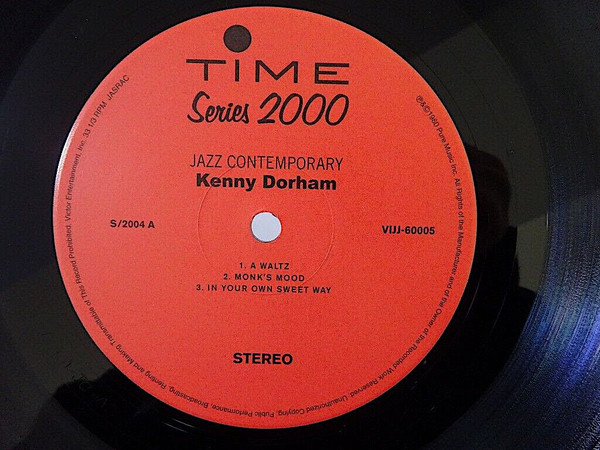 Kenny Dorham - Jazz Contemporary | Time Records (VIJJ-60005) - 4