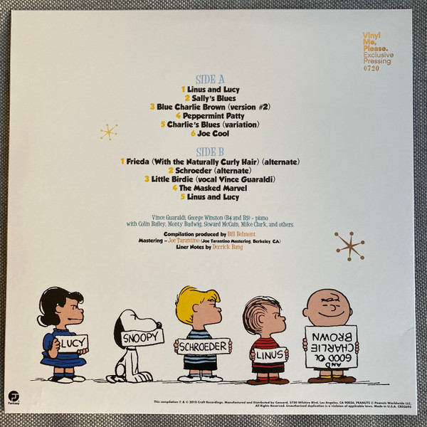 Vince Guaraldi - Peanuts Portraits - The Classic Character Themes | Fantasy (CR02695) - 2