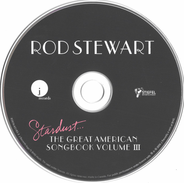 Rod Stewart - Stardust... The Great American Songbook Volume III | J Records (82876-62182-2) - 3