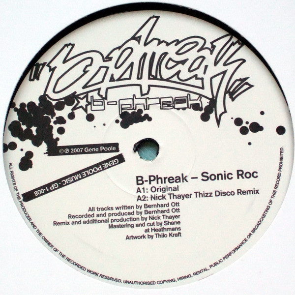 B-Phreak - Sonic Roc | Gene Poole (GP 1-008)