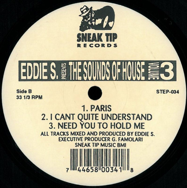 Eddie S. - The Sounds Of House  Volume 3 | Sneak Tip Records (STEP-034) - 2