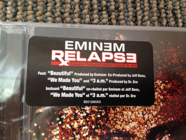 Eminem - Relapse | Aftermath Entertainment (B001286302) - 3
