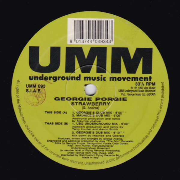 Georgie Porgie - Strawberry | UMM (UMM 093)