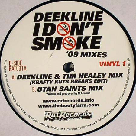 DJ Dee Kline - I Don't Smoke ('09 Mixes) | Rat Records (RAT031A)