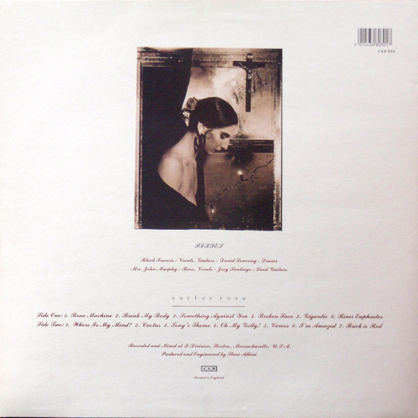 Pixies - Surfer Rosa | 4AD (CAD 803) - 2 Pixies - Surfer Rosa | 4AD (CAD 803) - 2