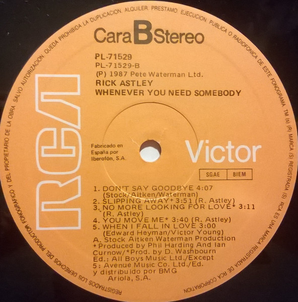 Whenever You Need Somebody