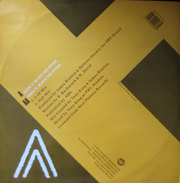 Sybil - Don't Make Me Over | Champion (CHAMP 12-213) - 2