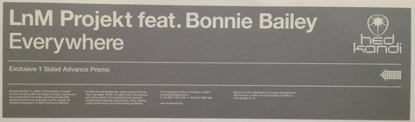 LnM Projekt - Everywhere | Hed Kandi (LNM 12001) - 2