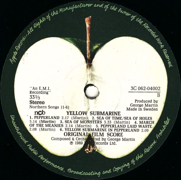 The Beatles - Yellow Submarine | Apple Records (1C 198-53 173) - 4 The Beatles - Yellow Submarine | Apple Records (1C 198-53 173) - 4