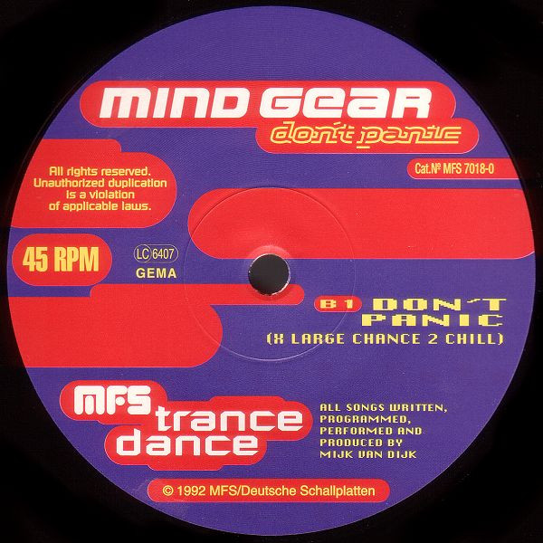 Mind Gear - Don't Panic | MFS (MFS 7018-0) - 4