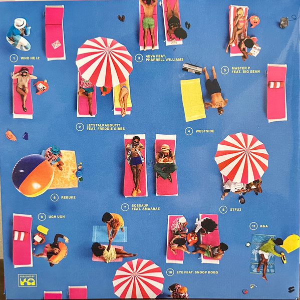 KaytrAminé - KaytrAminé (VINYLE BLEU TRANSPARENT & POSTER) | Not On Label (KA001LP) - 3