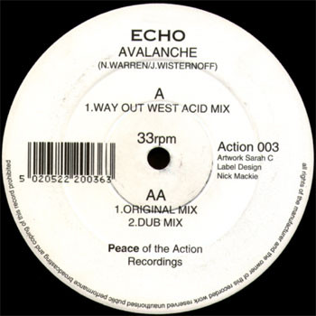 Echo - Avalanche | Peace Of The Action (Action 003) - main
