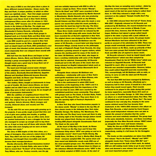 ESG - A South Bronx Story | Universal Sound (US LP 10) - 4 ESG - A South Bronx Story | Universal Sound (US LP 10) - 4