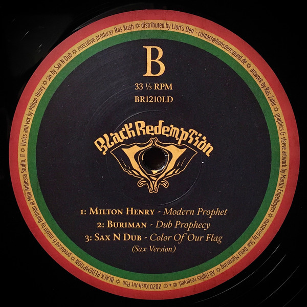 Disciples & Buriman & Milton Henry - Modern Prophet | Black Redemption (BR1210LD) Disciples & Buriman & Milton Henry - Modern Prophet | Black Redemption (BR1210LD)