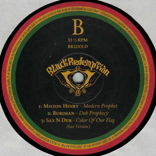 The Disciples / Buriman Feat. Milton Henry - Modern Prophet | Black Redemption (BR1210LD) - 3