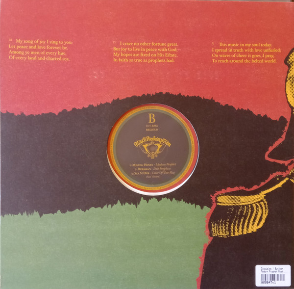 The Disciples / Buriman Feat. Milton Henry - Modern Prophet | Black Redemption (BR1210LD) - 4