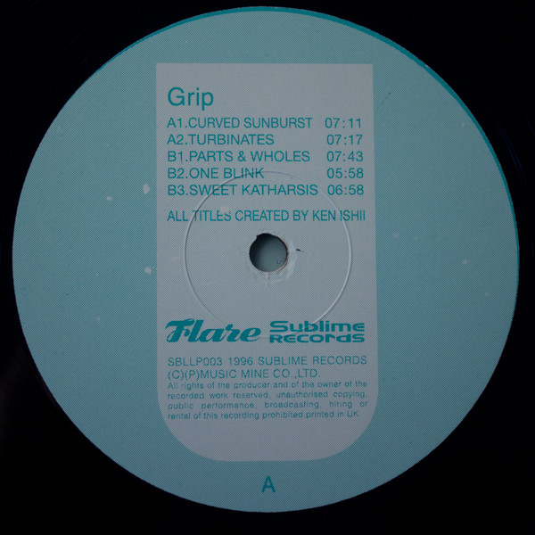 Flare - Grip | Sublime Records (SBLLP003) - 3