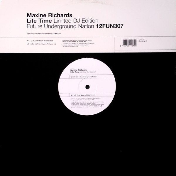 Maxine Richards - Life Time | Future Underground Nation (12FUN307)
