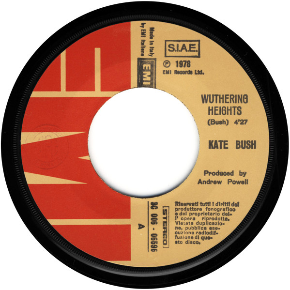 Kate Bush - Wuthering Heights (Cime Tempestose) | EMI (3C 006-06596) - 3