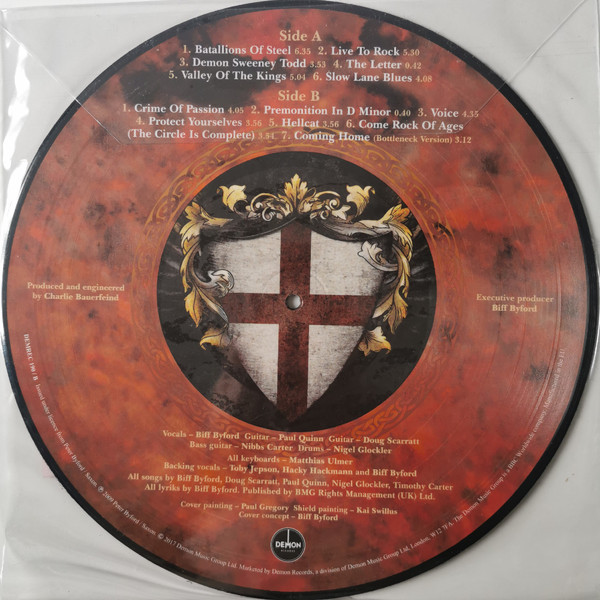Saxon - Into The Labyrinth | Demon Records (DEMREC 190) - 2
