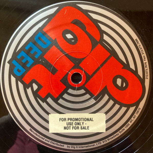 Ubeka And Unique  &  Calvin Rock - Celebrate / You Deserve | Dig It Deep (DIG P9) - 2