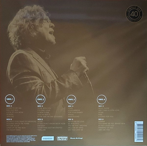 Simply Red - Recollections | Music On Vinyl (MOVLP4009) - 2