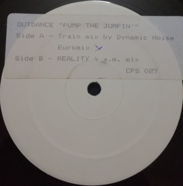 Outdance - Pump The Jumpin' / Reality | Calypso Records (CPS 027) Outdance - Pump The Jumpin' / Reality | Calypso Records (CPS 027)