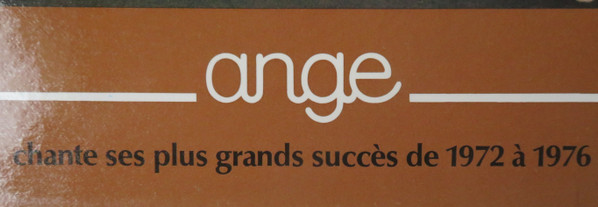 Ange - Chante Ses Plus Grands Succès De 1972 À 1976 | Philips (9101 123) - 2
